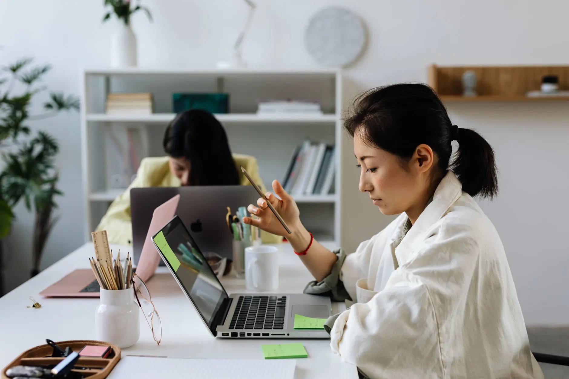 A workspace where websites get built